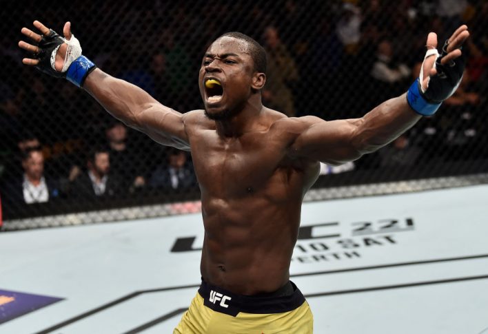 UFC 220:サバ・ホマシ vs. アブドゥル・ラザク・アルハサン【アメリカ・マサチューセッツ州ボストン/2018年1月20日(Photo by Jeff Bottari/Zuffa LLC/Zuffa LLC via Getty Images)】