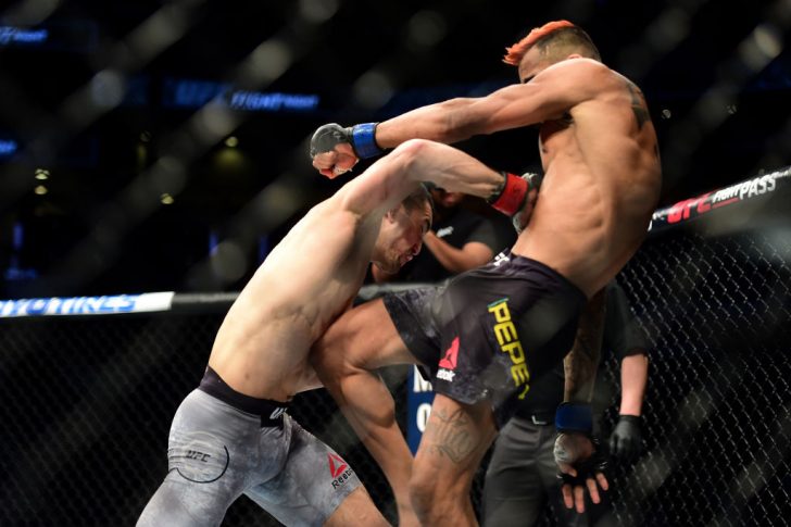 UFCファイトナイト・シャーロット:ミアサド・ベクティック vs. ゴドフレッド・ペペイ【アメリカ・ノースカロライナ州シャーロット/2018年1月27日(Photo by Jared C. Tilton /Zuffa LLC/Zuffa LLC via Getty Images)】