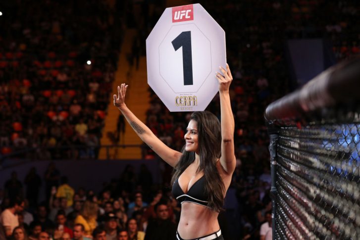 UFCファイトナイト・オクタゴンガール【ブラジル・ベレン/2018年2月3日(Photo by Buda Mendes/Zuffa LLC/Zuffa LLC via Getty Images)】