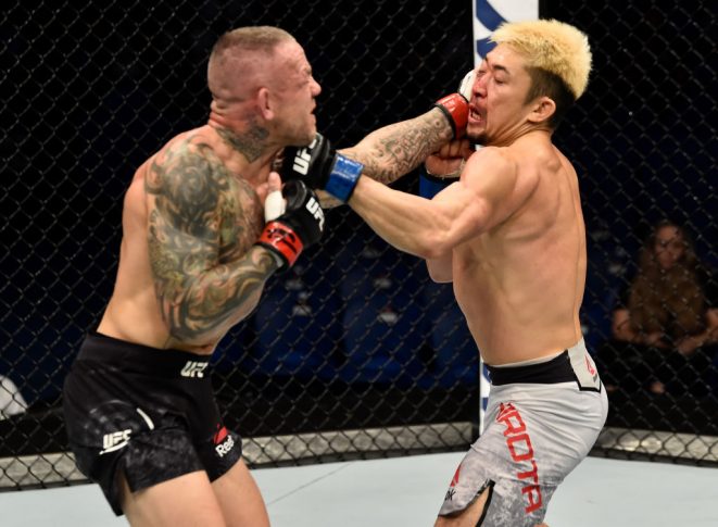 UFC 221:ロス・ピアソン vs. 廣田瑞人【オーストラリア・パース/2018年2月11日(Photo by Jeff Bottari/Zuffa LLC/Zuffa LLC via Getty Images)】