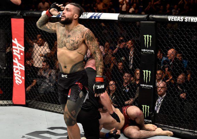 UFC 221:タイソン・ペドロ vs. サパルベク・サファロフ【オーストラリア・パース/2018年2月11日(Photo by Jeff Bottari/Zuffa LLC/Zuffa LLC via Getty Images)】