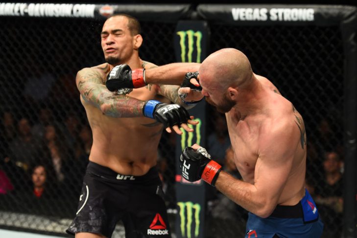 UFCファイトナイト・オースティン:ドナルド・セラーニ vs. ヤンシー・メデイロス【アメリカ・テキサス州オースティン/2018年2月18日(Photo by Josh Hedges/Zuffa LLC/Zuffa LLC via Getty Images)】