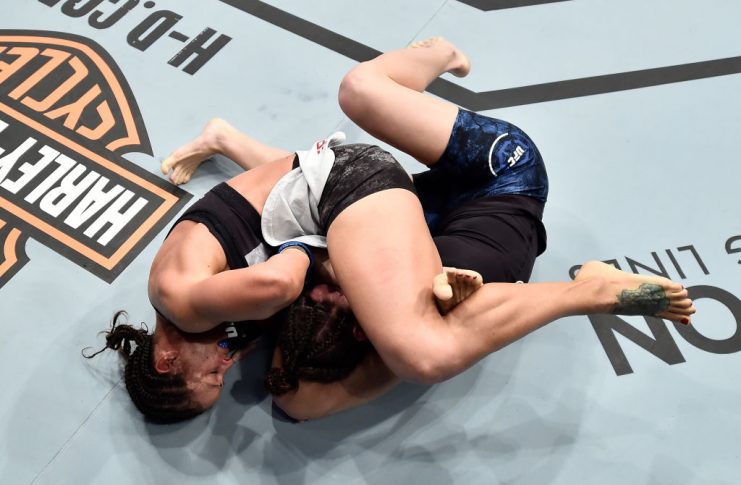 UFCファイトナイト・オーランド:サラ・マクマン vs. マリオン・レノー【アメリカ・フロリダ州オーランド/2018年2月24日(Photo by Jeff Bottari/Zuffa LLC/Zuffa LLC via Getty Images)】