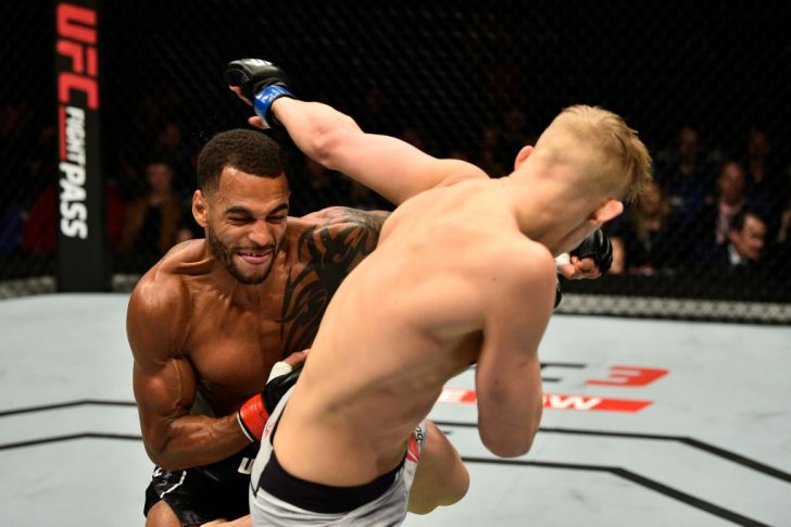 UFCファイトナイト・ロンドン:ダニー・ロバーツ vs. オリベル・エンカンプ【イギリス・ロンドン/2018年3月17日(Photo by Brandon Magnus/Zuffa LLC/Zuffa LLC via Getty Images)】