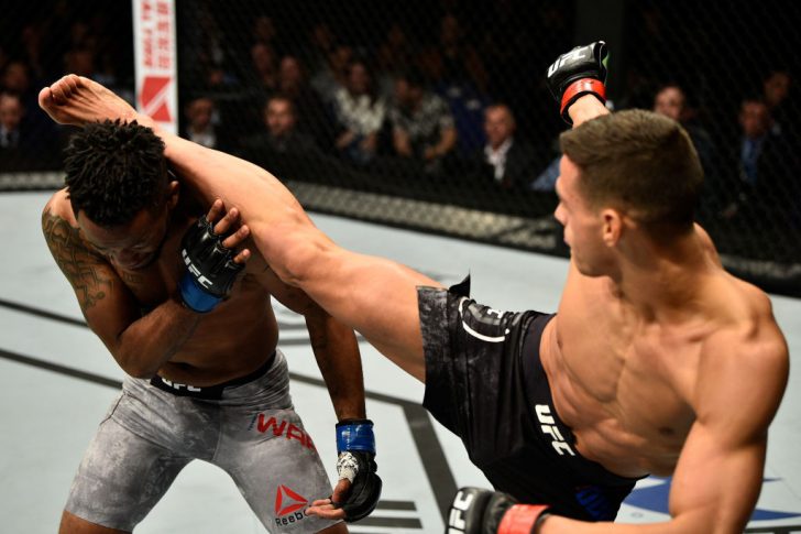 UFCファイトナイト・ロンドン:トム・デュケノア vs. テリオン・ウェア【イギリス・ロンドン/2018年3月17日(Photo by Brandon Magnus/Zuffa LLC/Zuffa LLC via Getty Images)】
