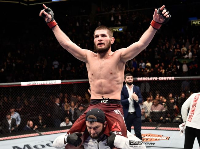 UFC 223:ハビブ・ヌルマゴメドフ vs. アル・アイアキンタ【アメリカ・ニューヨーク州ブルックリン/2018年4月7日(Photo by Jeff Bottari/Zuffa LLC/Zuffa LLC via Getty Images)】