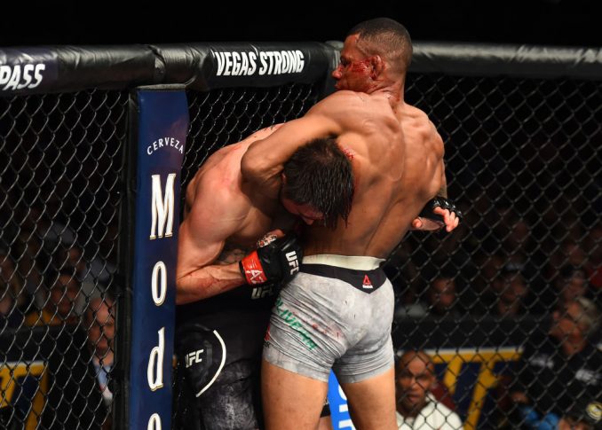 UFCファイトナイト・アリゾナ:カーロス・コンディット vs. アレックス・オリベイラ【アメリカ・アリゾナ州グレンデール/2018年4月14日(Photo by Josh Hedges/Zuffa LLC/Zuffa LLC via Getty Images)】