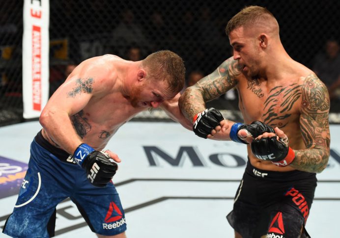 UFCファイトナイト・アリゾナ:ダスティン・ポワリエ vs. ジャスティン・ゲイジー【アメリカ・アリゾナ州グレンデール/2018年4月14日(Photo by Josh Hedges/Zuffa LLC/Zuffa LLC via Getty Images)】