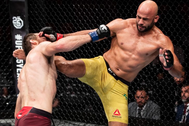 UFC 224:ワーレイ・アウヴェス vs. スルタン・アリエフ【ブラジル・リオデジャネイロ/2018年5月12日(Photo by Buda Mendes/Zuffa LLC/Zuffa LLC)】