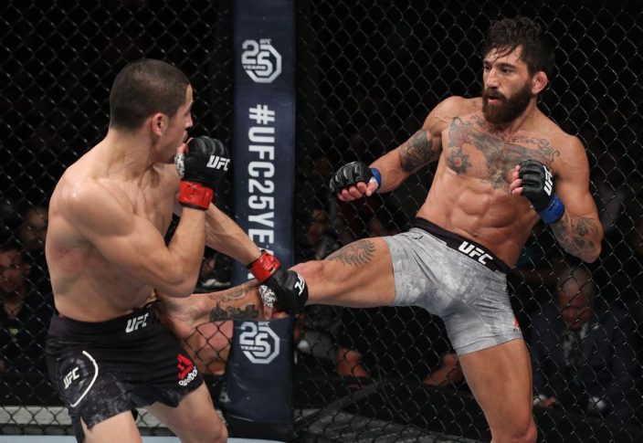 UFCファイトナイト・チリ:ディエゴ・リバス vs. グイド・カネッティ【チリ・サンティアゴ/2018年5月19日(Photo by Buda Mendes/Zuffa LLC/Zuffa LLC)】