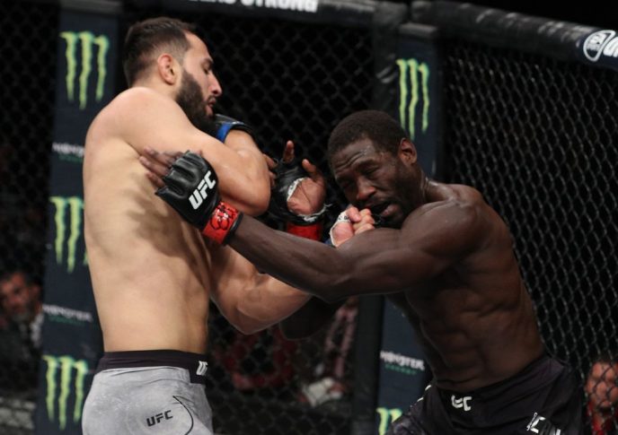 UFCファイトナイト・チリ:ジャレッド・キャノニア vs. ドミニク・レイエス【チリ・サンティアゴ/2018年5月19日(Photo by Buda Mendes/Zuffa LLC/Zuffa LLC)】