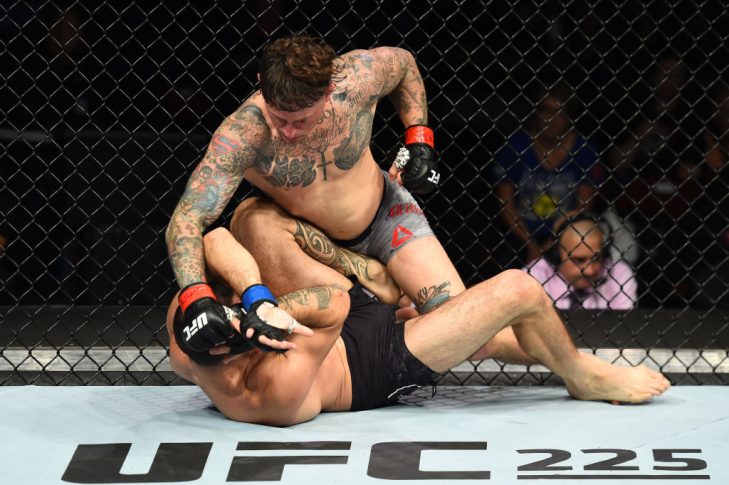 UFCファイトナイト・ユーティカ:グレゴール・ガレスピー vs. ヴィンス・ピシェル【アメリカ・ニューヨーク州ユーティカ/2018年6月1日(Photo by Josh Hedges/Zuffa LLC/Zuffa LLC via Getty Images)】