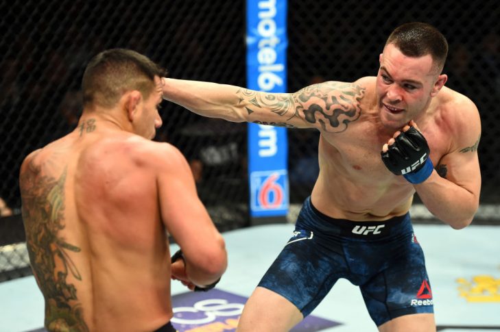 UFC 225:ハファエル・ドス・アンジョス vs. コルビー・コビントン【アメリカ・イリノイ州シカゴ/2018年6月9日(Photo by Josh Hedges/Zuffa LLC/Zuffa LLC via Getty Images)】