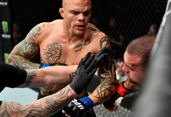 UFCファイトナイト・ハンブルク:マウリシオ・フア vs. アンソニー・スミス【ドイツ・ハンブルク/2018年7月22日(Photo by Jeff Bottari/Zuffa LLC/Zuffa LLC via Getty Images)】