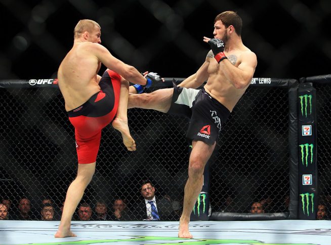 UFC 206:ニキータ・クリロフ vs. ミーシャ・サークノフ【カナダ・トロント/2016年12月11日(Photo by Vaughn Ridley/Getty Images)】