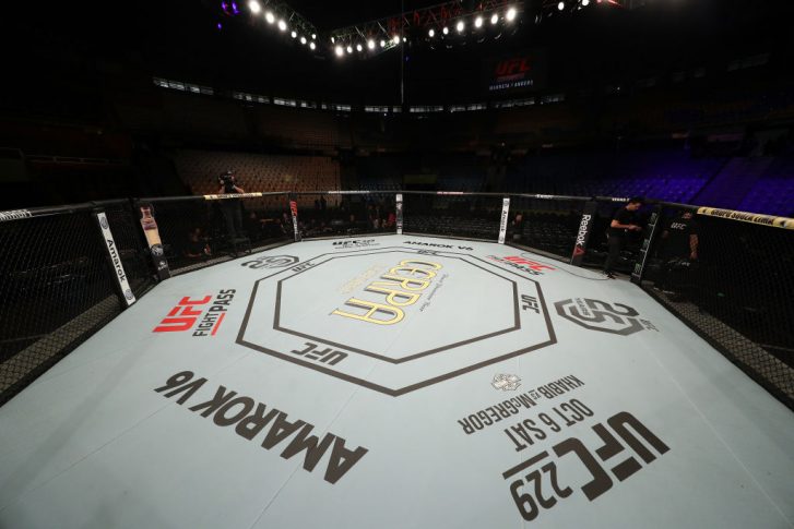 UFCファイトナイト・サンパウロ:オクタゴン【ブラジル・サンパウロ/2018年9月22日(Photo by Buda Mendes/Zuffa LLC/Zuffa LLC via Getty Images)】