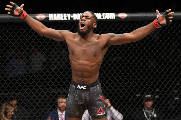 UFCファイトナイト・デンバー:デボンテ・スミス vs. ジュリアン・エローサ【アメリカ・コロラド州デンバー/2018年11月10日(Photo by Josh Hedges/Zuffa LLC/Zuffa LLC via Getty Images)】