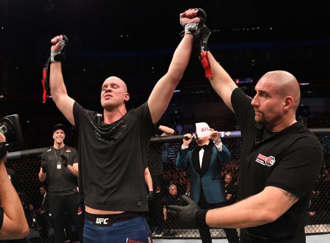 UFCファイトナイト・チェコ:ステファン・ストルーフェ vs. マルコス・ホジェリオ・デ・リマ【チェコ・プラハ/2019年2月23日(Photo by Jeff Bottari/Zuffa LLC/Zuffa LLC via Getty Images)】