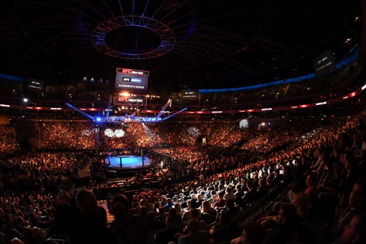 オクタゴン【チェコ・プラハ、2019年2月24日(Photo by Jeff Bottari/Zuffa LLC/Zuffa LLC via Getty Images)】