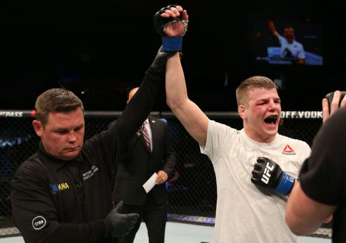 UFCファイトナイト・ロチェスター:マイケル・トリザーノ vs. グラント・ドーソン【アメリカ・ニューヨーク州ロチェスター/2019年5月18日(Photo by Michael Owens/Zuffa LLC/Zuffa LLC via Getty Images)】