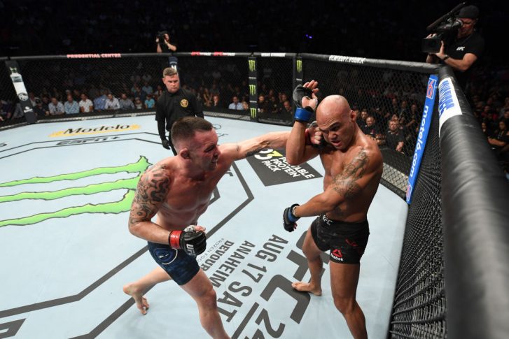 UFCファイトナイト・ニューアーク:コルビー・コビントン vs. ロビー・ローラー【アメリカ・ニュージャージー州ニューアーク/2019年8月3日(Photo by Josh Hedges/Zuffa LLC/Zuffa LLC via Getty Images)】