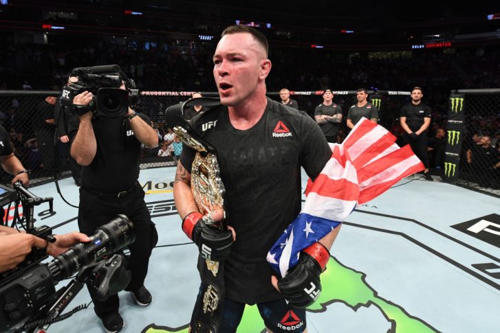 UFCファイトナイト・ニューアーク:コルビー・コビントン vs. ロビー・ローラー【アメリカ・ニュージャージー州ニューアーク/2019年8月3日(Photo by Josh Hedges/Zuffa LLC/Zuffa LLC via Getty Images)】