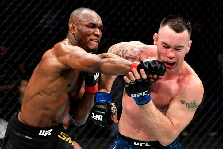 UFC 245:カマル・ウスマン vs. コルビー・コビントン【アメリカ・ネバダ州ラスベガス/2019年12月14日(Photo by Jeff Bottari/Zuffa LLC)】