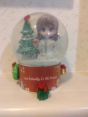 スノードーム用のフィギュアを作りました！