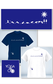 ヨガのポーズシンプルデザイン