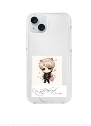 スマホケースiPhone15プラス透明