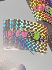 キラキラシール