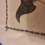 細かい印刷は滲む