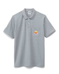 2-way collar polo shirt (with pocket)