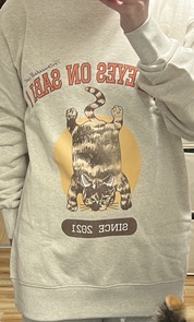 トレーナーのフォルムが微妙でした