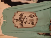 ミントカラーが鮮やか