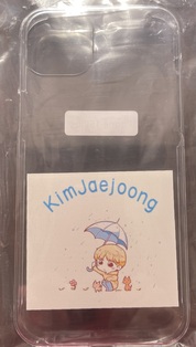 iPhone15プラス透明ケース