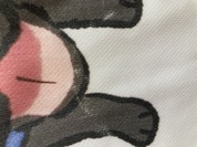 少し洗濯後薄くなった