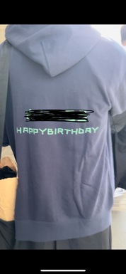 喜んでくれました！