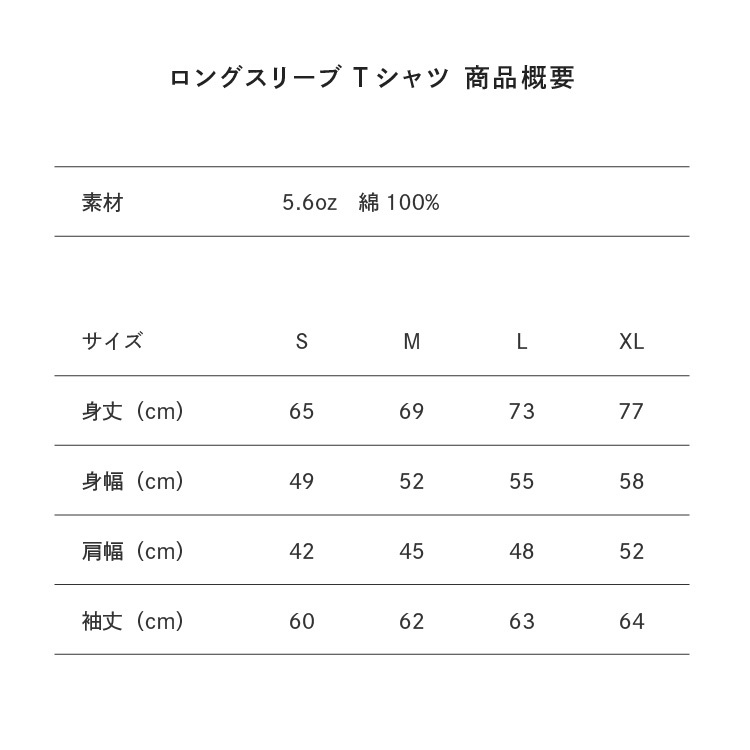 サイズ目安表