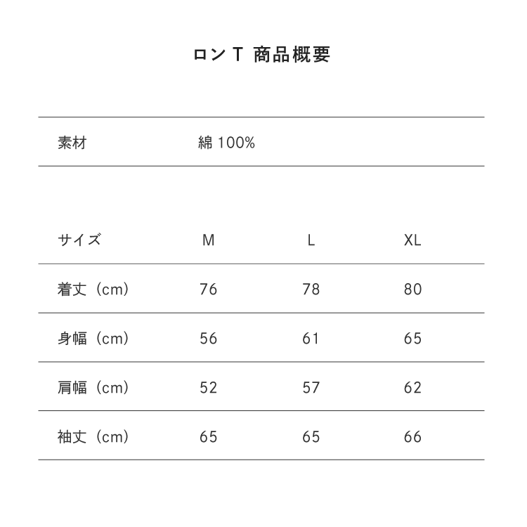 サイズ目安表