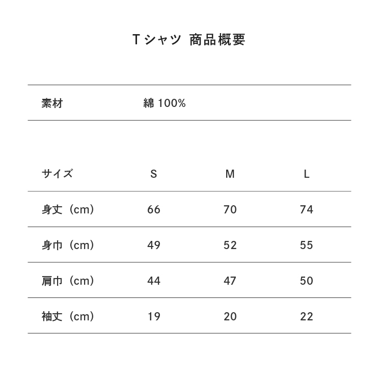 サイズ目安表