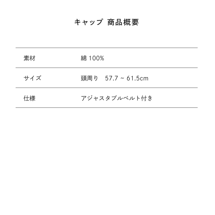 サイズ目安表