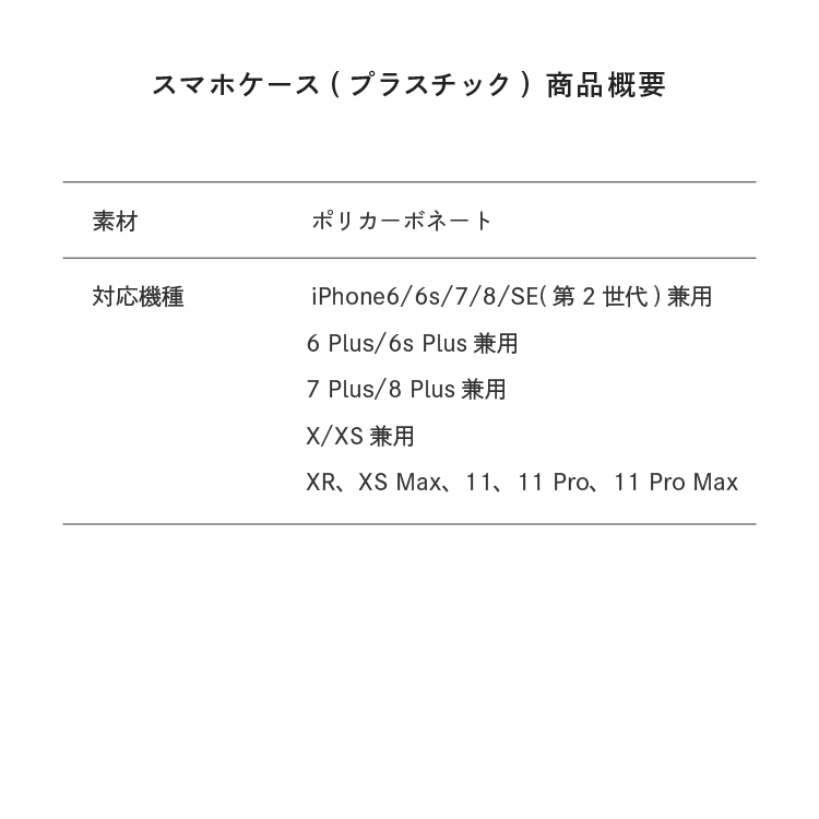 サイズ目安表