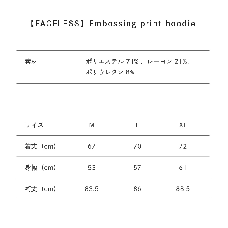 サイズ目安表