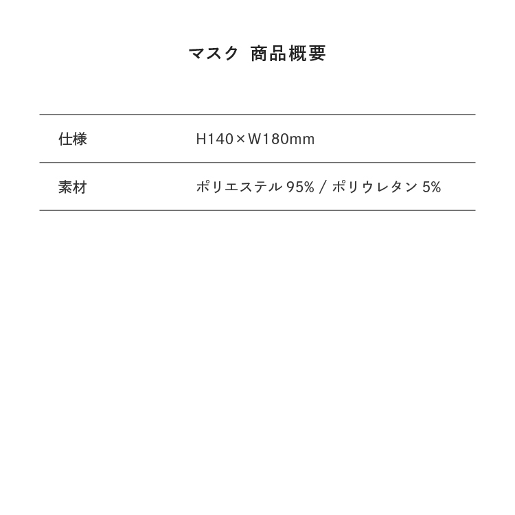 サイズ目安表