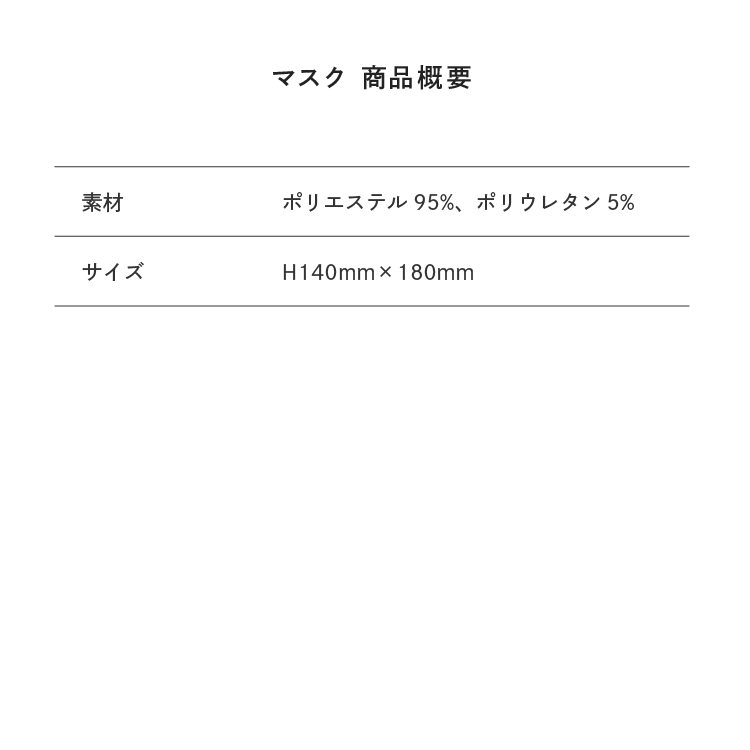 サイズ目安表