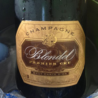 Champagne Blondel Brut Carte d'Or 1er Cru(シャンパーニュ・ブロンデル ブリュット カルト・ドール プルミエ・クリュ)