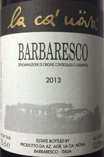 La Ca' Növa Barbaresco(ラ・カ・ノヴァ バルバレスコ)