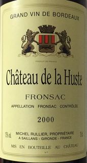 Ch. de la Huste(シャトー・ド・ラ・ウスト)