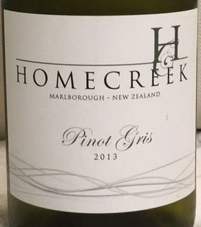 Homecreek Marlborough Pinot Gris(ホームクリーク マールボロ ピノ・グリ)